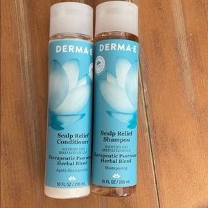 Brand New DERMA E scalp relief set